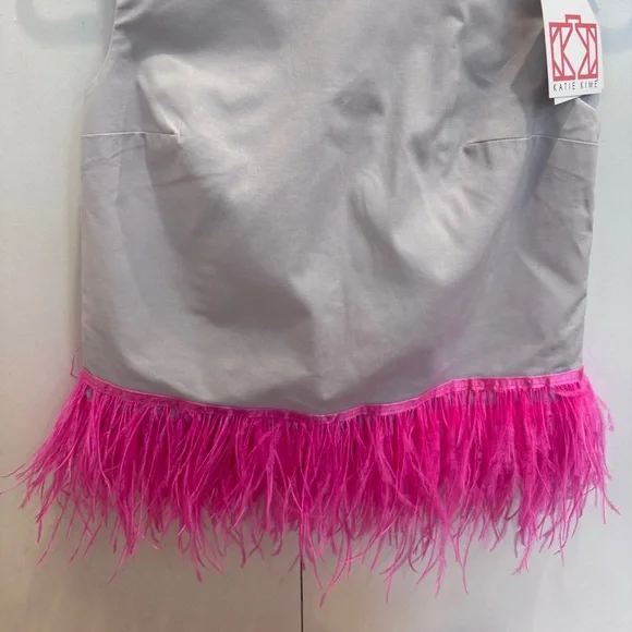 KATIE KIME Women’s Feather‎ Top Size XS - Picture 2 of 5